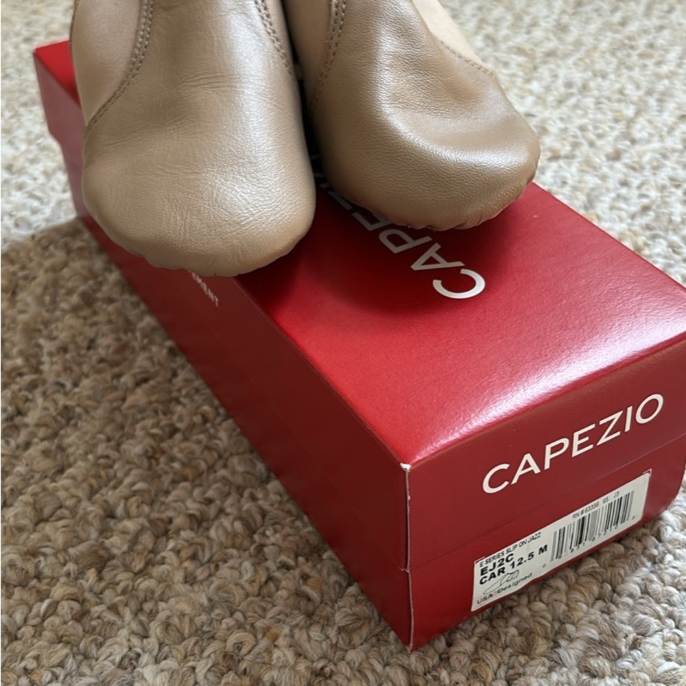 Capezio Kids Tan Dance Shoes